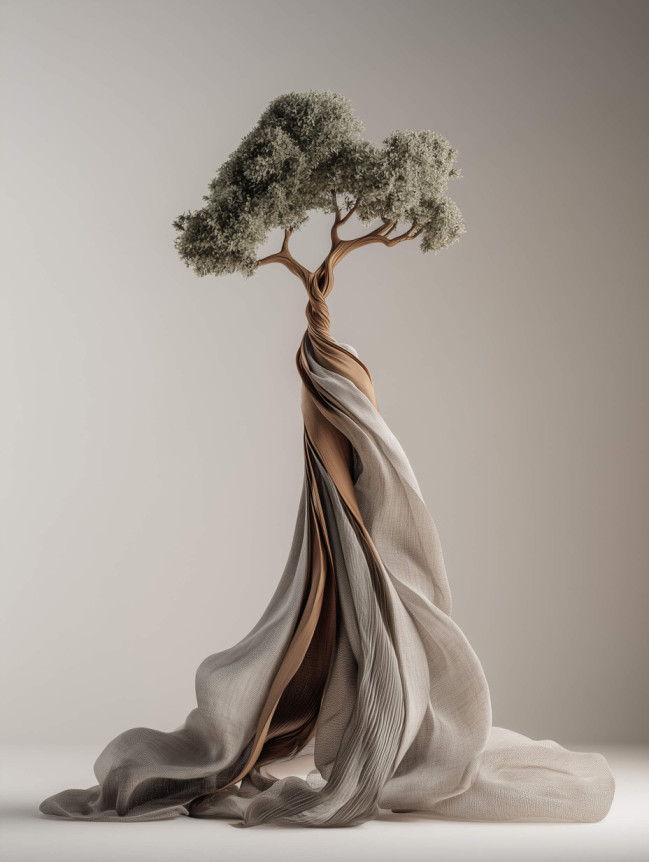 Tissus arbre eucalyptus(1)(1)
